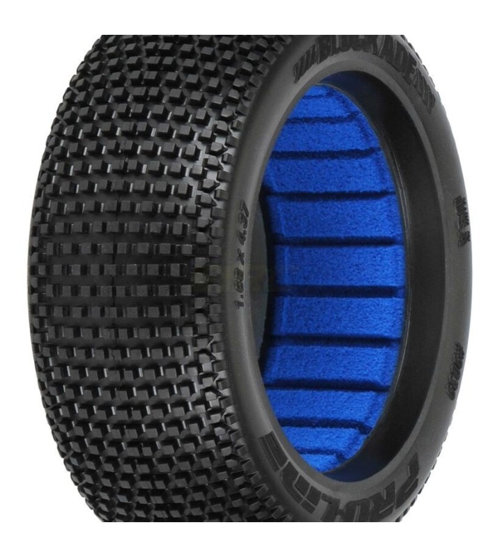 Proline Blockade S4 goma+insert 1/8 buggy 2uds - E1rc.com