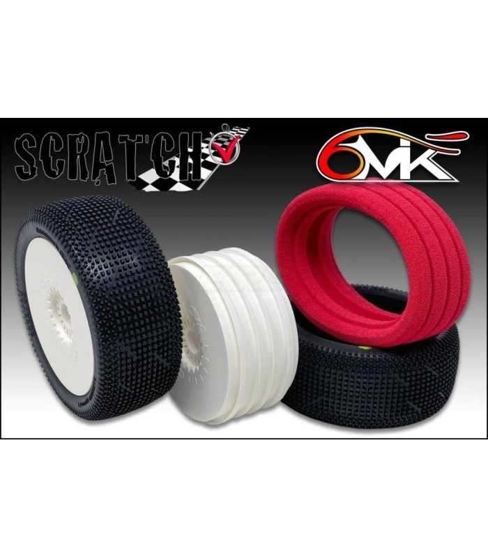 Scratch 15/25 rueda+llanta blanca+insert - E1rc.com