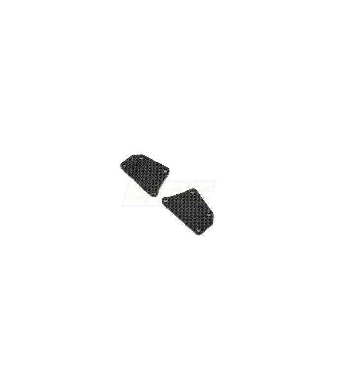 PLATE REAR TRAPEZOID GRAPHITE 1.6MM (2) T4'14 - E1rc.com