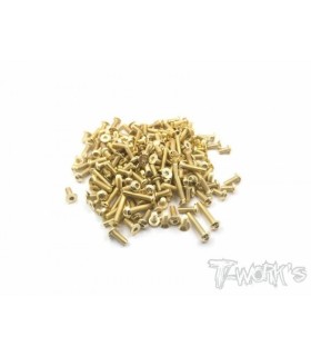 Tornilleria dorada T-works EB48 2 0  138u  en caja