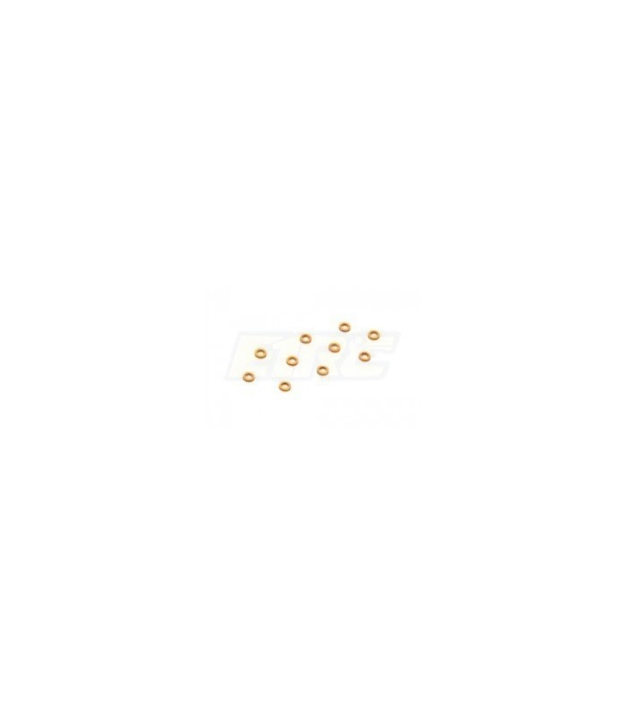 WASHERS 3x5x1.0MM - ORANGE (10) - E1rc.com
