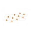 ALUMINUM WASHERS 3x7x2.0MM - ORANGE (10)