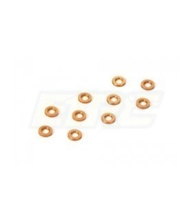 ARANDELAS 3x6x0.5MM - ORANGE (10)