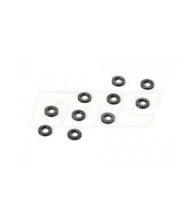 ARANDELAS 3x6x0.5MM - BLACK (10)