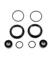 Shock Collar and Seal Retainer Set black aluminium