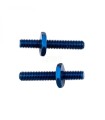 Aluminium Battery Strap Shoulder Screw Blue