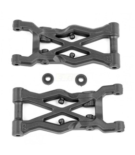 Trapecio trasero 73mm carbono asso RC10B6 3 FT