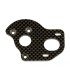 Placa de motor 3.5mm negra asso RC10B6.3 - E1rc.com