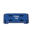 Bulkhead delantero azul aluminio 12g asso RC10B6.4