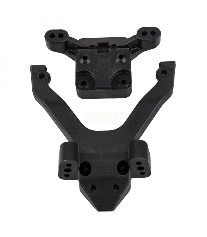 Top Plate and Ballstud Mount RC10B6.4 - E1rc.com