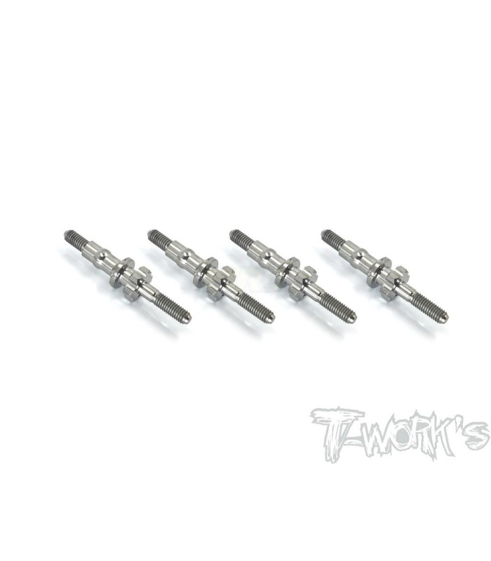 Postes amortiguador de titanio Tekno EB410.2 (4ud) - E1rc.com