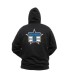 Tekno RC Sudadera con capucha (horizontal design, black, M) - E1rc.com
