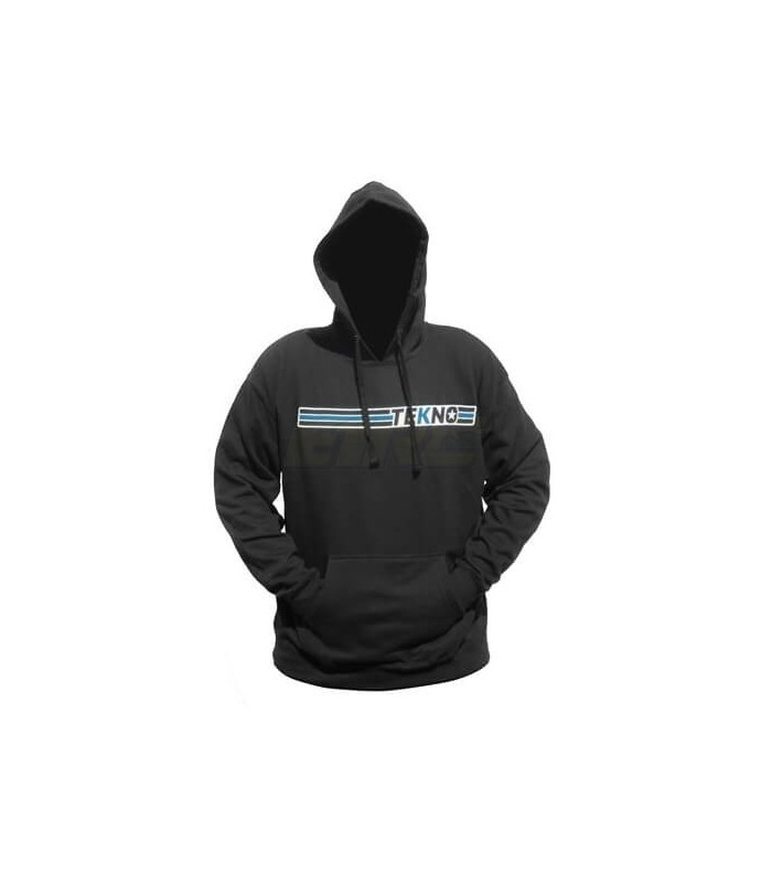 Tekno RC Sudadera con capucha (horizontal design, black, XL) - E1rc.com