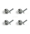 Muelles de embrague 1.05mm 4 zapatas asso