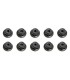Tuerca M3 flanged associated negra - E1rc.com