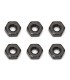 Nuts M3 associated negro - E1rc.com
