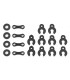 Arandelas y clips de suspension asso RC8B3.2 - E1rc.com