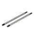 Vastago amortiguador cromado 3.5x42.5 mm RC8B4/3 - E1rc.com