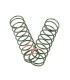 Muelle trasero rojo 1.5 x 9.5T 83mm - E1rc.com