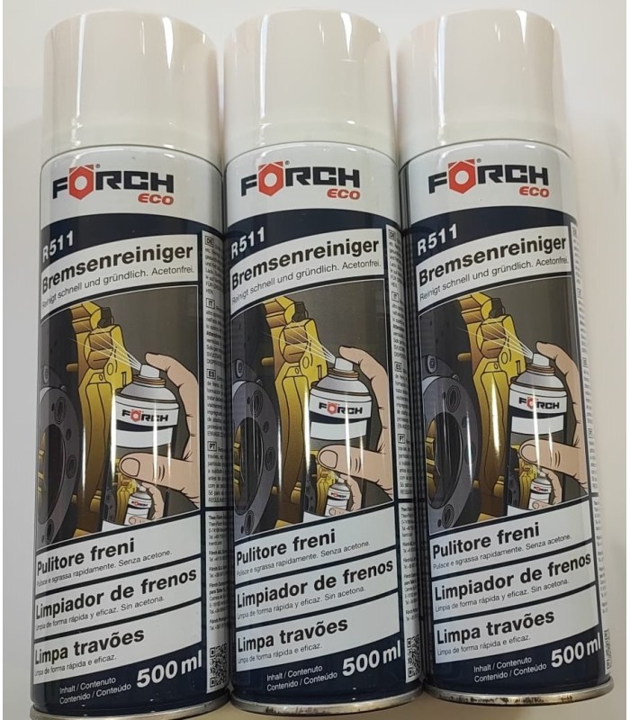 Limpiafrenos Forch 3 uds de 500ml - E1rc.com