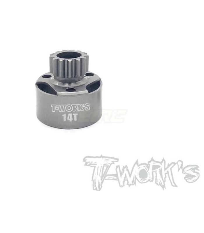 Campana 14T larga 1/8 T-works - E1rc.com