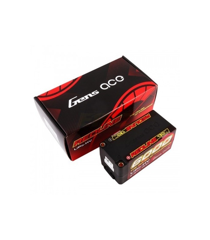 Bateria Gens ACE 6000mah shorty 15,2V HV 130C 4S2P - E1rc.com