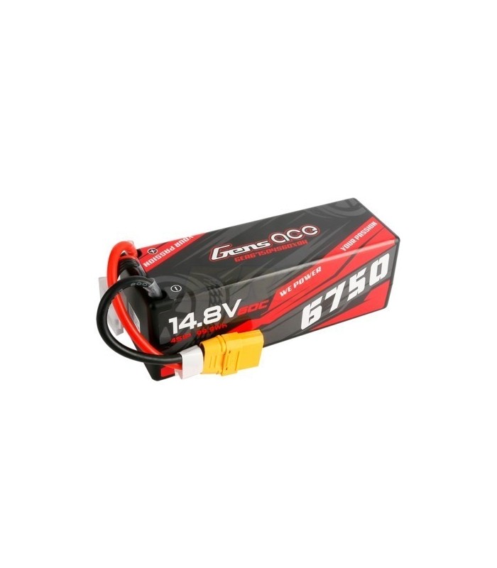 Bateria Gens Ace 8200MAH 7.6V 130C 2S conector 5mm - E1rc.com