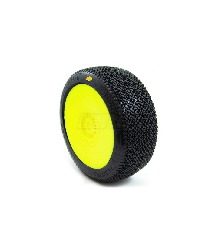 Rueda procircuit Kamikaze V2 C2 pegada amarilla - E1rc.com