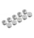 SET LLANTAS DELANTERA 2WD 12MM XB20 (10) BLANCO - E1rc.com