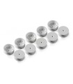 SET LLANTAS DELANTERA 2WD 12MM XB20 (10) BLANCO