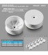 SET LLANTAS DELANTERA 2WD 12MM XB20 (10) BLANCO - E1rc.com