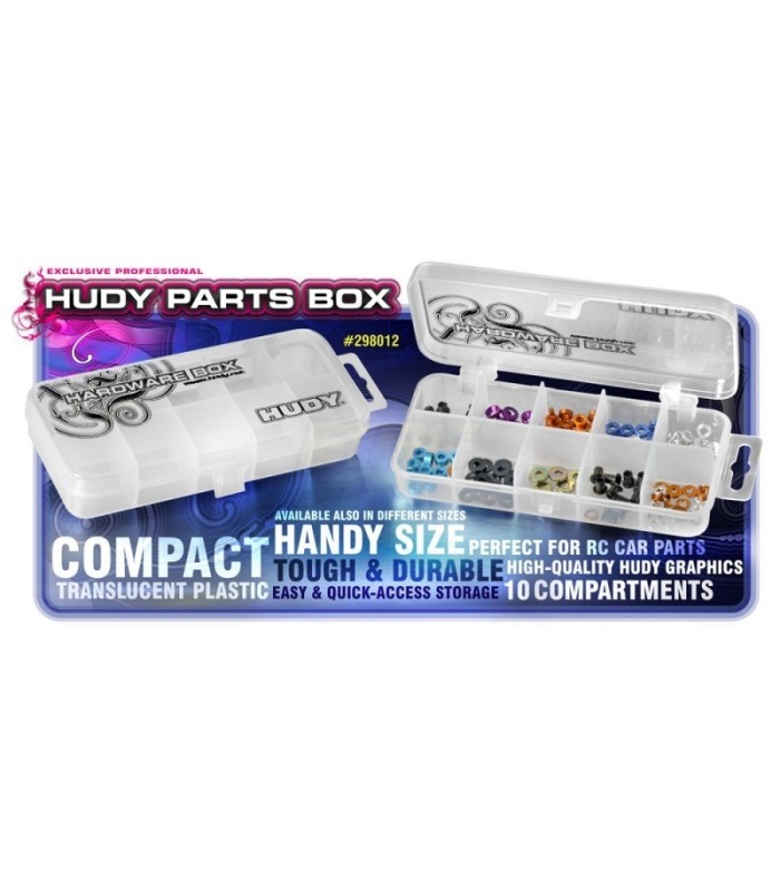 HUDY PARTS BOX - 10-COMPARTMENTS - E1rc.com