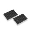 GRAPHITE REAR WING SIDE PLATE 0.5MM - 1/10 ELECTRI