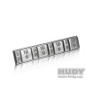 LEAD WEIGHTS 4x5g & 4x10g WITH 3M GLUE
