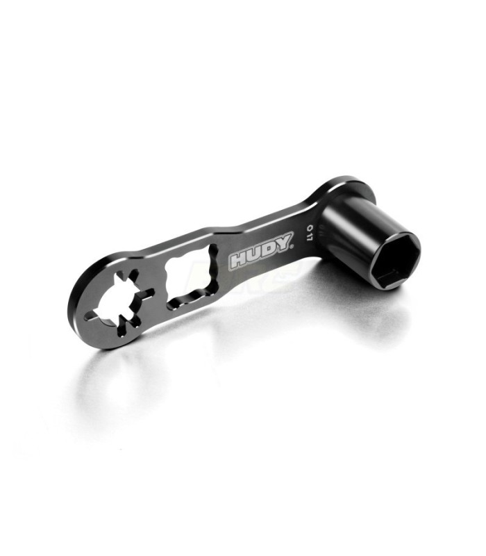 HUDYWHEEL NUT & 3/4 SHOE FLYWHEEL MULTITOOL 1/8 B - E1rc.com