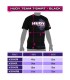 HUDY T-SHIRT - BLACK (L) - E1rc.com