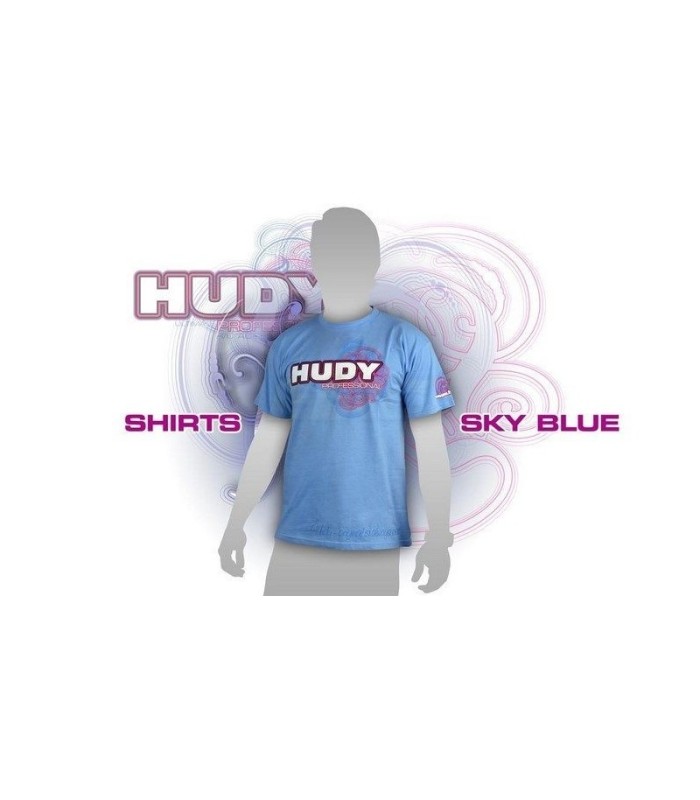 HUDY T-SHIRT SKY BLUE XXL - E1rc.com