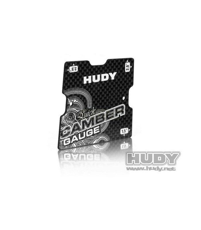 HUDY GRAPHITE QUICK CAMBER GAUGE 1.5º,2º,2.5º FOR - E1rc.com