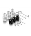 HUDY OIL BOTTLE, NOSE, STEEL NEEDLE & SAFETY LOCK