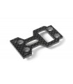 PLACA CENTRAL SOPORTE GTXE GRAPHITE  2.5MM