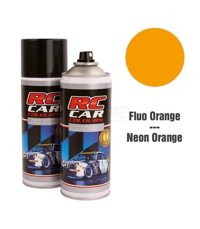 Pintura spray lexan naranja fluor 150ml - E1rc.com