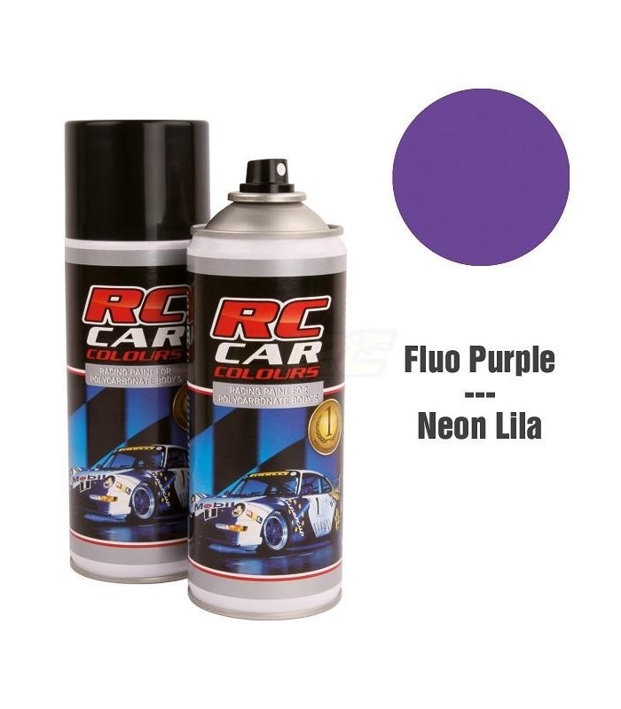 Pintura spray lexan purpura fluor 150ml - E1rc.com