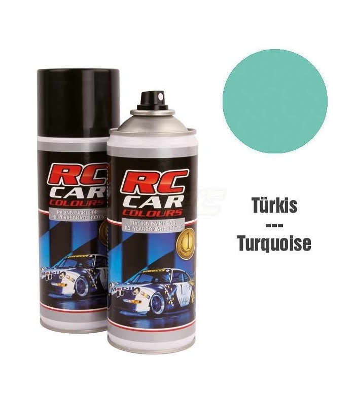 Pintura spray lexan turquesa 150ml - E1rc.com