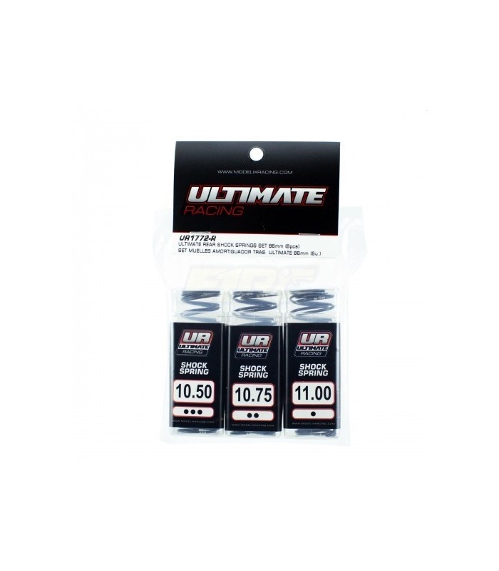 Set muelles amortiguador tras. ultimate 86mm (6u) - E1rc.com