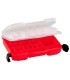 Maleta de herramientas dos alturas roja - E1rc.com