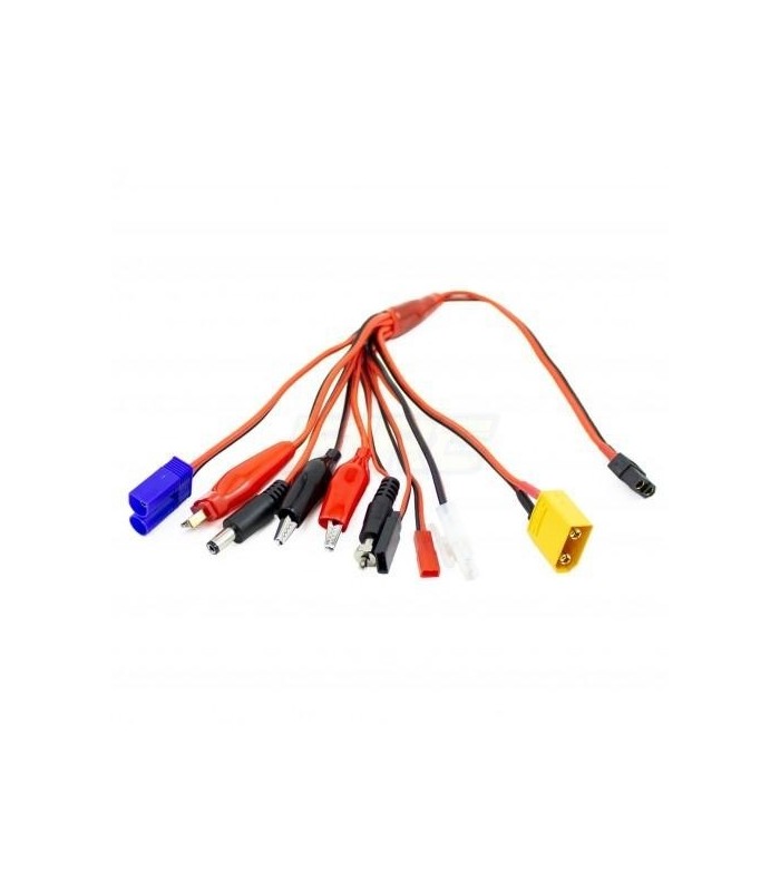 Cable de carga multiconectores con conector XT60 - E1rc.com