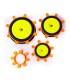 Gomas de pegado de neumaticos RcProject naranja - E1rc.com
