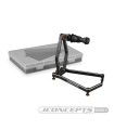 Balanceador de ruedas Jconcepts negro con estuche
