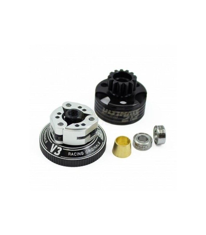 Kit embrague aluminio compak V3 B11+campana Z13 - E1rc.com