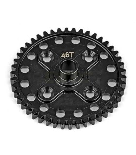 Corona acero 46T aligerado para tekno NB/NT48 2 x